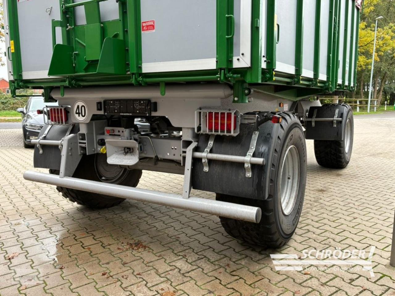 Anhänger typu Kröger HKD 302 | SEITENBORDWÄNDE ALS PORTAL, Gebrauchtmaschine v Langförden (Obrázek 5)